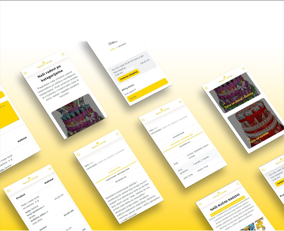 WEB SHOP DESIGN AND DEVELOPMENT, WORDPRESS, WOOCOOMERCE, WEB SITE,WEB DESIGNER, GRAPHIC DESIGNER LEJLA BAJRAMI