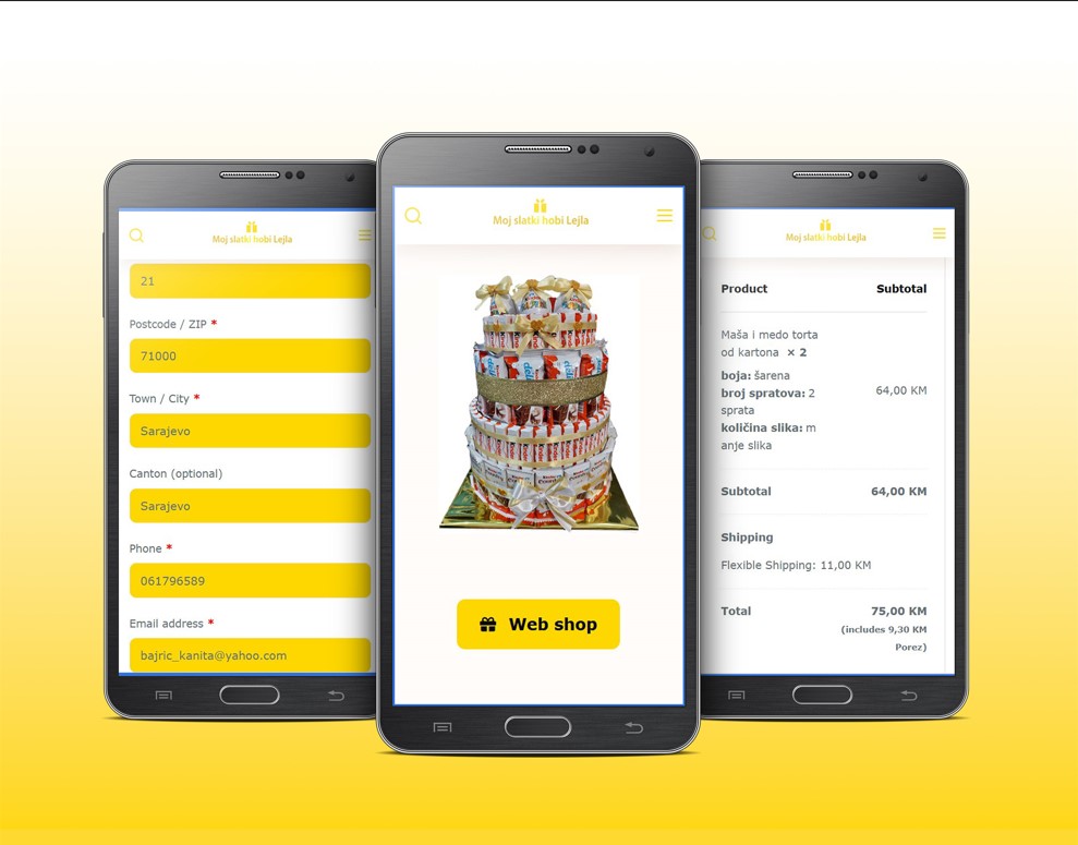 WEB SHOP DESIGN AND DEVELOPMENT, WORDPRESS, WOOCOOMERCE, WEB SITE,WEB DESIGNER, GRAPHIC DESIGNER LEJLA BAJRAMI