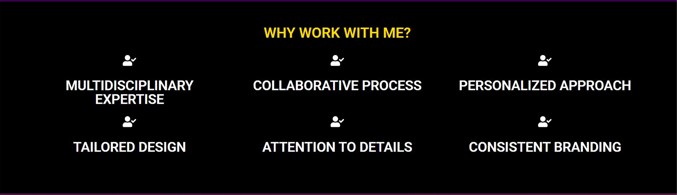 PORTFOLIO WEB PAGE - graphic designer, web designer
