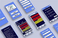 Mobile App Design, Lejla Bajrami, Graphic and Web Designer